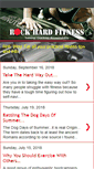 Mobile Screenshot of blog.rockhardfitness.org